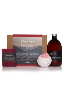 Wild Scottish Raspberry Bathing Box