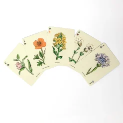 Wildflowers Playing Cards