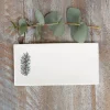 Winter Spruce Bone China Rectangular Soap Dish