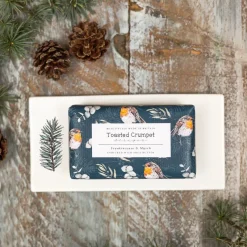 Winter Spruce Bone China Rectangular Soap Dish