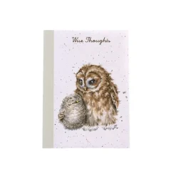 'Wise Thoughts' Owl A6 Notebook
