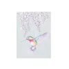 'Wisteria Wishes' Hummingbird A6 Notebook