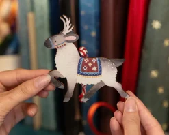 Wooden Reindeer Christmas Decorations