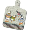 Woolly Puffins Mini Chopping Board