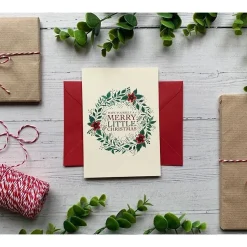 Wreath Christmas Card
