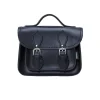 Zatchels Handmade Leather Micro Satchel - Navy