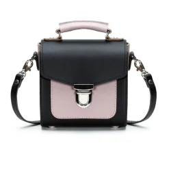 Zatchels Handmade Leather Sugarcube Plus - Rose Truffle